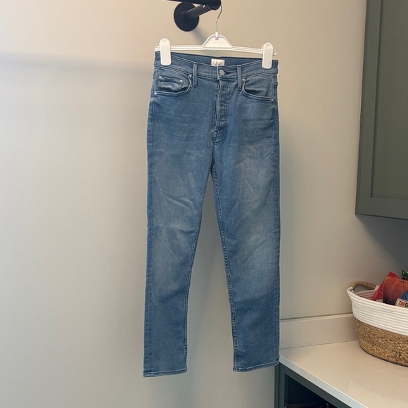 MOTHER The Tomcat Ankle Jeans Stonewash Size 26